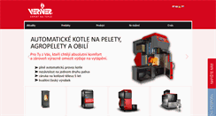 Desktop Screenshot of kotle-verner.cz